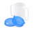Medisure Two Handled Wide Base Cup Mug with Spouted and Straw Hole Lids 300ml Medisure Two Handled Wide Base Cup Mug with Spouted and Straw Hole Lids 300ml