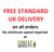 Free Standard UK Delivery on all items at Forest Mobility