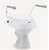 Invacare Aquatec 900 2'' 4'' or 6'' Raised Toilet Seat For Disabled Elderly With Lid and optional Armrests Disability Toileting Aid