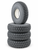 Grey Solid Mobility Scooter Tyre 260x85 3.00-4 300x4 Block Tread Set of 4 Grey Solid Mobility Scooter Tyre 260x85 3.00-4 300x4 Block Tread Set of 4