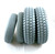 Set of four front and rear replacement mobility scooter tyres for Sapphire 2 sizes 2.80/2.50-4 280x250-4 3.00-4 300x4 260x85 grey pneumatic block and rib tread Cheng Shin