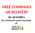 Free Standard UK Delivery on all orders from Forest Mobility 