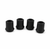 4 of 18mm Black Ferrules Crutch tip Stick Frame Ends 11/16" 4 of 18mm Black Ferrules Crutch tip Stick Frame Ends 11/16"