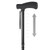 Hurrycane Black Freedom Edition Tri Foot Wide Pivoting Base Adjustable Height Walking Stick Cane with Wrist Strap and Carry Case Hurrycane Black Freedom Edition Tri Foot Wide Pivoting Base Adjustable Height Walking Stick Cane with Wrist Strap and Carry Case