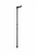Aidapt Black Ergo Right Handed Palm Grip Ergonomic Height Adjustable Walking Stick Cane Aidapt Black Ergo Right Handed Palm Grip Ergonomic Height Adjustable Walking Stick Cane