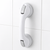 Drive 12'' (30cm) Suction Cup Grab Bar White Wall Hand Rail