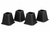 Aidapt Black Wood Grain Effect 6'' Chair Bed Furniture Raisers Aidapt Black Wood Grain Effect 6'' Chair Bed Furniture Raisers