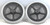 Pair of Grey 200x30mm Castor Wheels to fit most NHS Style Wheelchairs Pair of Grey 200x30mm Castor Wheels to fit most NHS Style Wheelchairs