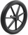 315mm Black low profile Rear Wheel for NHS Style Wheelchair 12 1/2" 315mm Black low profile Rear Wheel for NHS Style Wheelchair 12 1/2"