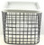 Tri Wheel Walker Wire Mesh Basket with Tray Lid