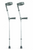 Coopers Elbow Crutches Double Adjustable PVC Handle Adult 635mm - 960mm (25" - 38")