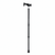 Escort Handle Cane Black Walking Stick 700mm - 940mm (27½” - 37”) Escort Handle Cane Black Walking Stick 700mm - 940mm (27½” - 37”)