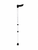 Visually Impaired/Blind Ergo Grip White Walking Stick Medium (Left Hand) Visually Impaired/Blind Ergo Grip White Walking Stick Medium (Left Hand)