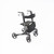 Folding 4 Wheeled Triple Fold Height Adjustable Aluminium Rollator Folding 4 Wheeled Triple Fold Height Adjustable Aluminium Rollator