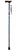 Blue Floral Folding Height Adjustable Walking Stick Cane with Strap Blue Floral Folding Height Adjustable Walking Stick Cane with Strap