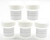 Specimen Container Jars 60ml with Patient Label and Volume Markers per 5 Specimen Container Jars 60ml with Patient Label and Volume Markers per 5