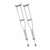 Youth Pair of Under Arm Crutches Lightweight Height Adjustable Aluminium 