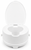 Atlantis Raised Toilet Seat with Lid – 15cm Height Boost Atlantis Raised Toilet Seat with Lid – 15cm Height Boost