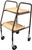 NRS Healthcare Flat Pack Shelf Home Helper Mobility Trolley NRS Healthcare Flat Pack Shelf Home Helper Mobility Trolley