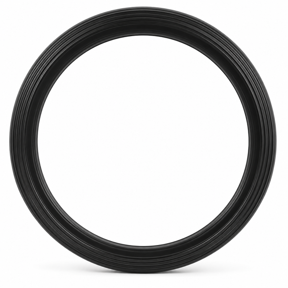 Colson Black Solid 190mm x 29mm Front Castor Tyre for NHS Style Wheelchair