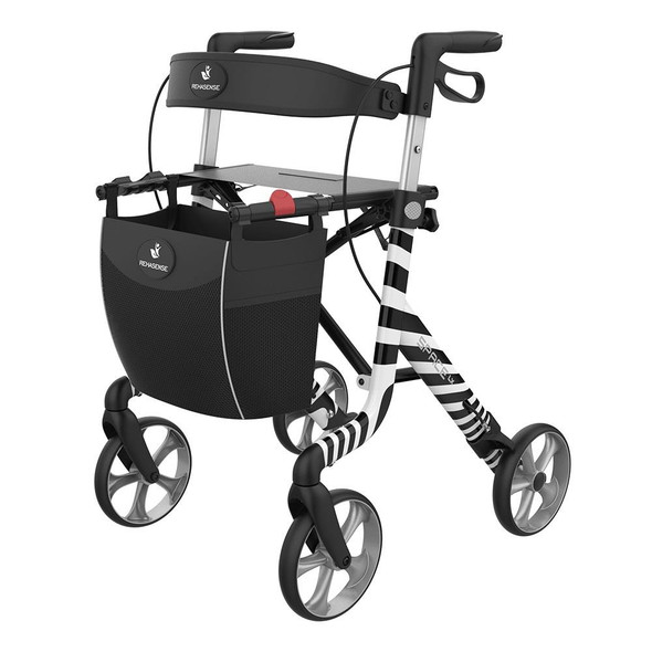 Space LX Aluminium Lightweight Rollator Large 62 Zebra
