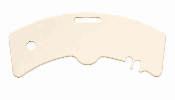 Curved Banana Shaped Transfer Board Safe Lightweight Wheelchair Bed Car SWL 150kg