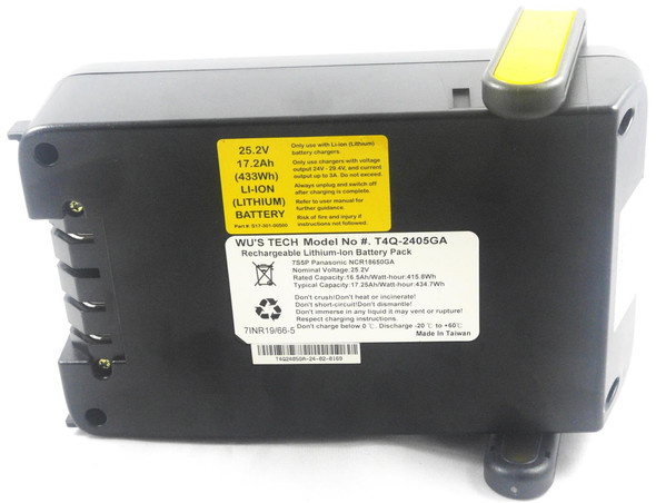 17.2AH Lithium-Ion Battery Pack for Drive Devilbiss Astrolite
