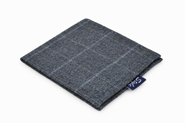 Blue Permit Wallet Holder with Timer Clock in Blue Window Made in the UK