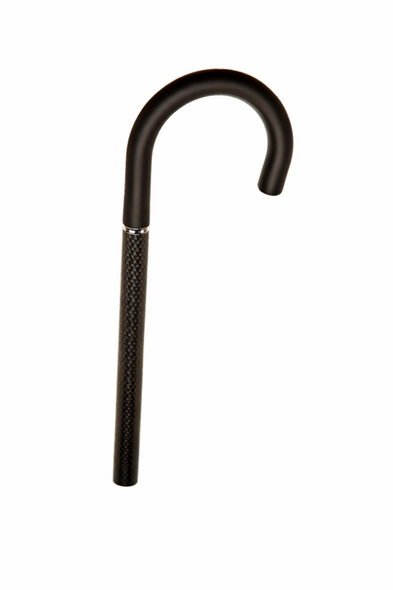 Carbon Fibre Crook Soft Grip Handle Black Diamond Walking Stick