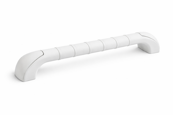 16" White Prima Non Slip Grab Rail Bar for Bathroom etc disability aid