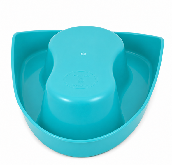 2500ml Large Green Adult Bed Pan Capacity 2.5l Disability Aid