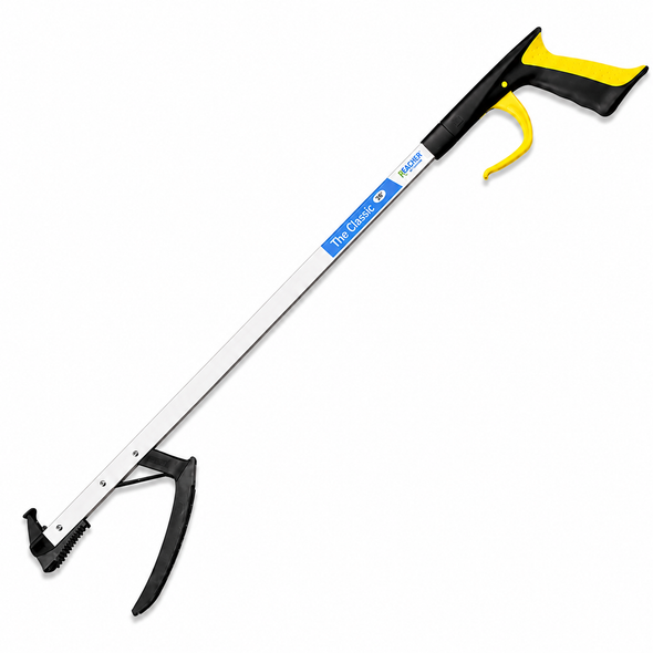 Long Handy Reacher Litter Picker Helping Hand 32" Reaching & Dressing Aid