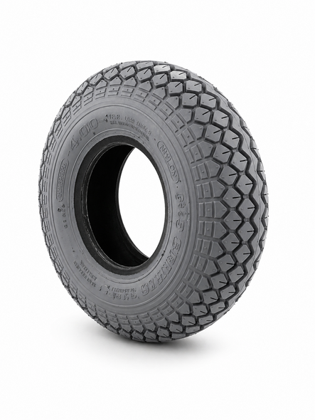 330x100 400x5 Grey Block Mobility Scooter Tyre 4.00-5