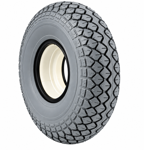 330x100 4.00-5 Solid Block Mobility Scooter Tyre 400x5 No Punctures