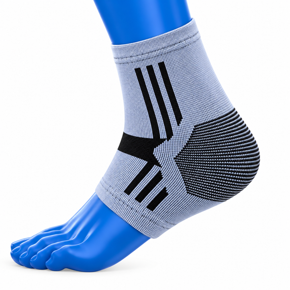 Kedley Active Elasticated Ankle Support for Sprains & Strains - Large
