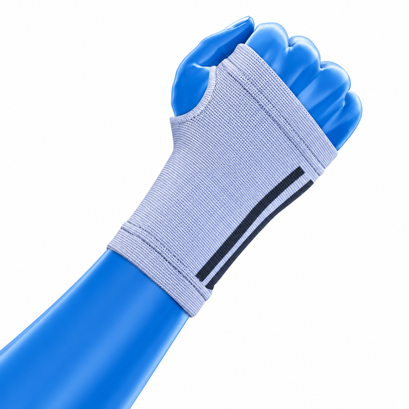 Kedley Active Elasticated Hand Support for Strains Sprains Sport Injury - Large