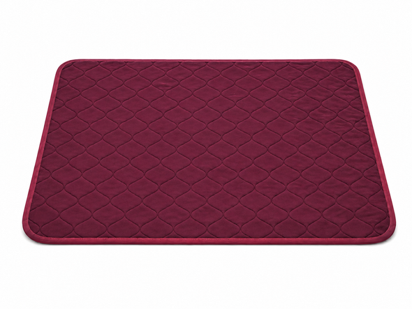 Large Red Wine Washable Wheelchair Seat Armchair Incontinence pad Sheet