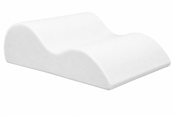 Sculptured Memory Foam Leg Raiser Pillow Cushion For Oedema, Varicose Veins