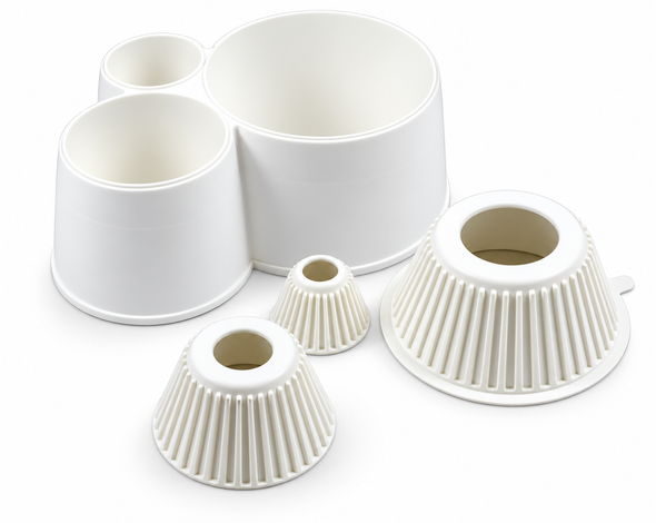 Derby Spill-Not 3 Size Jar Steady With 3 Cone Jar Openers