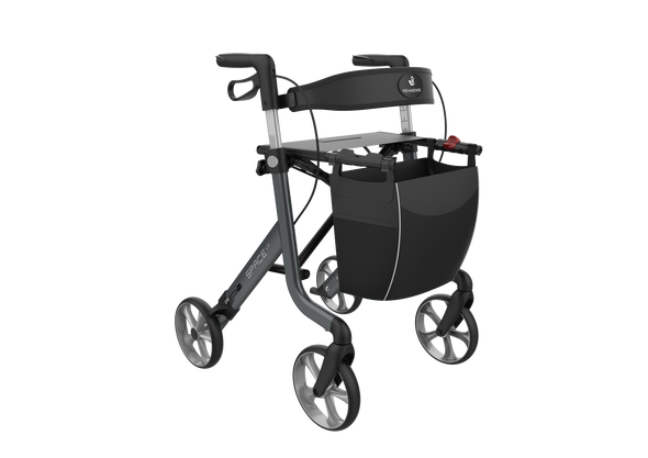 Space LX Rollator Sober Grey in Large