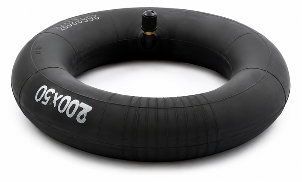 High Quality Inner Tube 200x50 with Bent Metal Valve for Mobility Scooters or Chairs