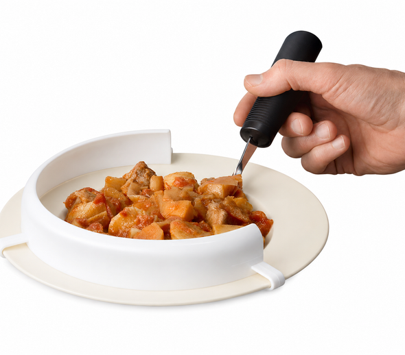 Food Guard for Plates Spill Prevention Eating Aid