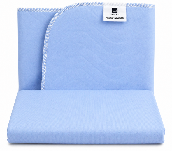 2 x Abri Soft 75 x 85cm 2000ml Absorbency Washable Reusable Incontinence Bed Pad