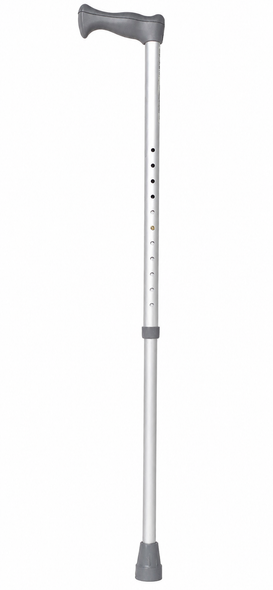 Aluminium Walking Stick Straight Neck Medium 710mm - 960mm (27½" - 38")