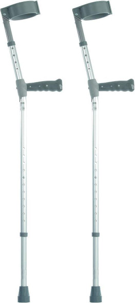 Coopers Elbow Crutches Double Adjustable PVC Handle Medium 530mm - 806mm (21" - 32")
