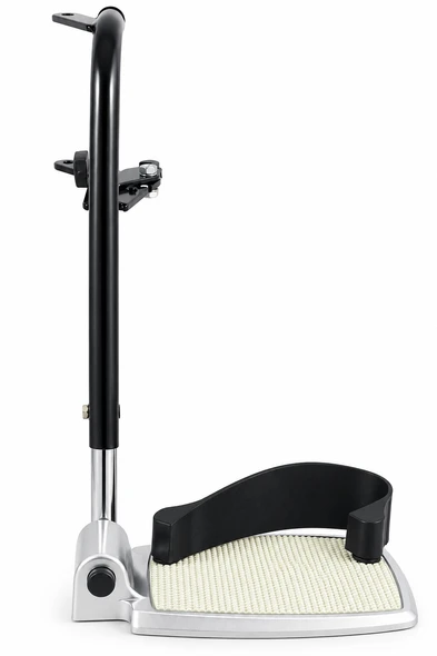 Right side Black Durable NHS Wheelchair Footrest Leg Rest Hanger Complete