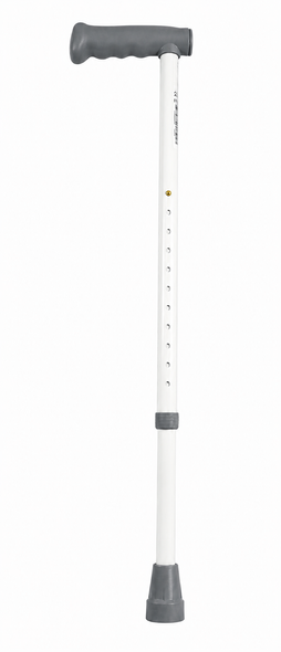 Visually Impaired/Blind Walking Stick Straight Neck Adult PVC Handle (33" - 43")