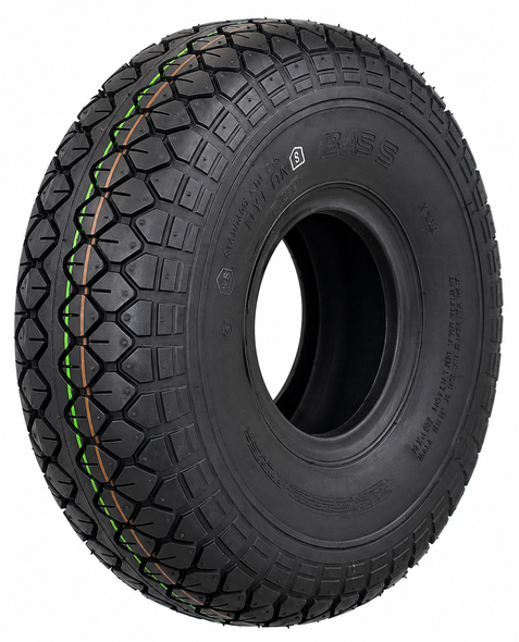 400x4 Black Block Tread Mobility Scooter Tyre 4.00-4 Diamond Tread