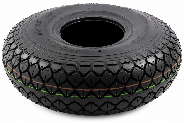 400x4 Black Block Tread Mobility Scooter Tyre 4.00-4 Diamond Tread