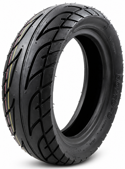 Low Profile Black Mobility Scooter Tyre 90/70-8  (90/70x8)